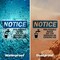Signmission Non-Potable Water Not For Drinking Cooking, 5 in W x Rectangle, Vinyl Decal OS-2PACK-NS-D-35-L-16242 - alternate 4
